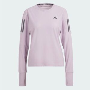 Adidas Light Purple Long Sleeve Top